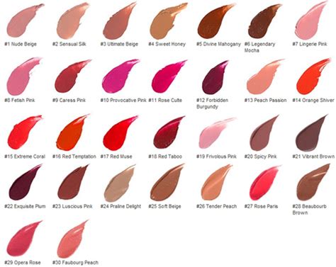 ysl plum red lipsticks|YSL lipstick color chart.